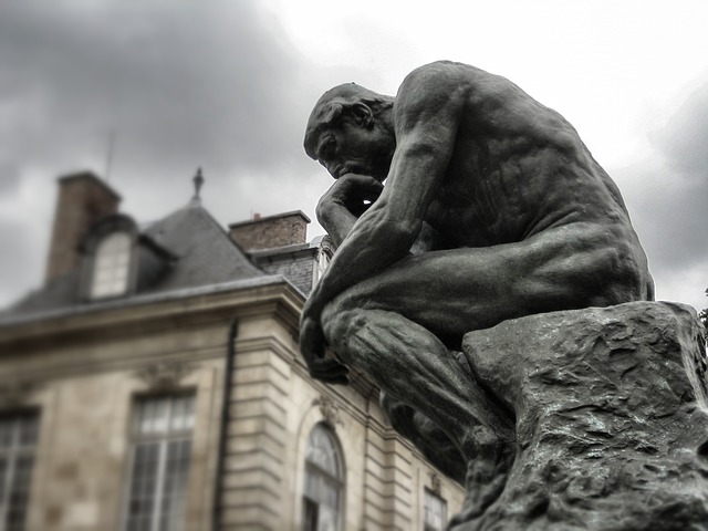 Rodin's The Thinker sculpture